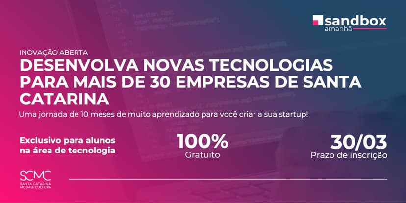 SCMC lança programa de inovação aberta para instituições de ensino